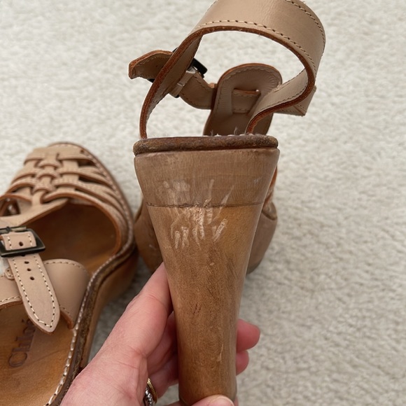 Gorgeous Chloe stacked heels - Picture 4 of 7